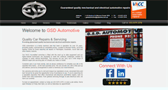 Desktop Screenshot of gsdautomotive.com.au