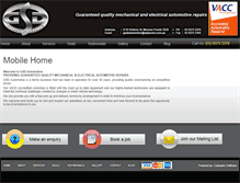 Tablet Screenshot of gsdautomotive.com.au